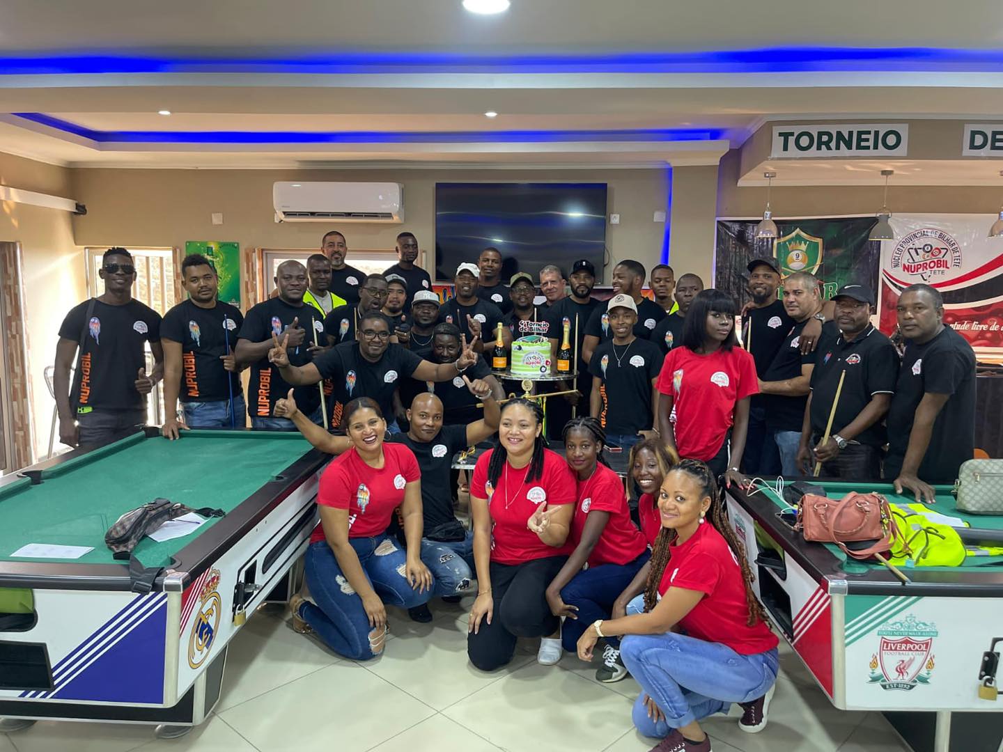 Atletas ASSOPROBIL Tete em campeonato